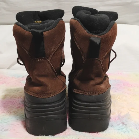 Quest Insulated Men's Leather Upper Winter/Work Boots Sz.10 Hardly Worn (X-104) - Picture 7 of 15